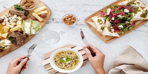 Photo of Arugula Pesto Pasta: Spring Dinner Delight