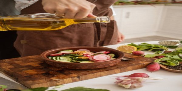 Photo of Asparagus and Radish Spring Salad with Lemon-Dill Dressing