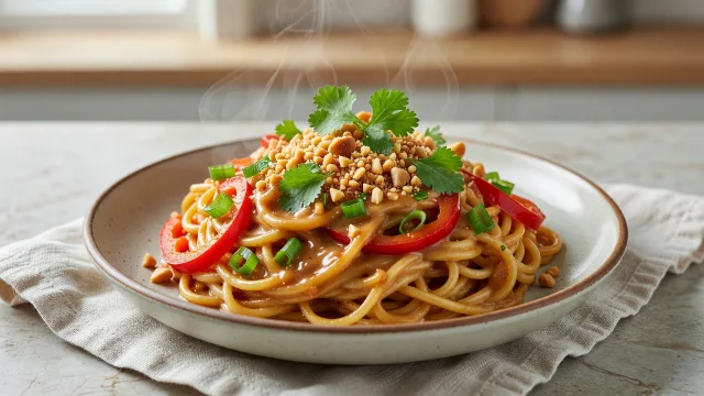 Vegan Thai Peanut Noodles