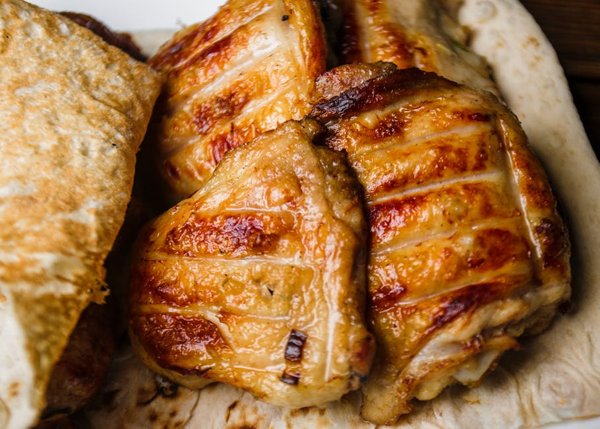 BBQ Chicken Biscuit Bake