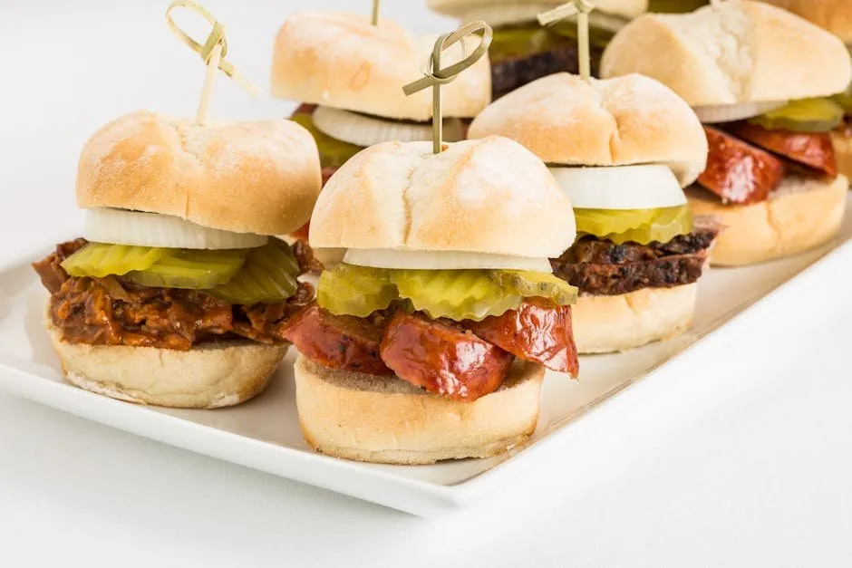BBQ Sloppy Joe Sliders