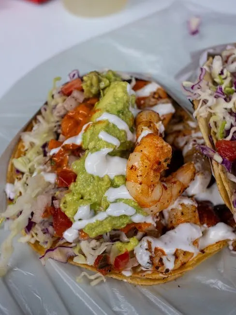 Brisket Tacos with Avocado Crema