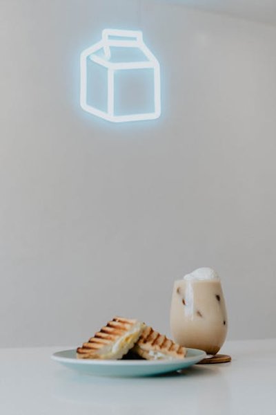 Cloud Bread Ice Cream Sandwich