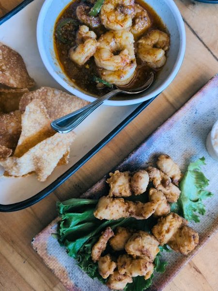 Fried Catfish with Hushpuppies