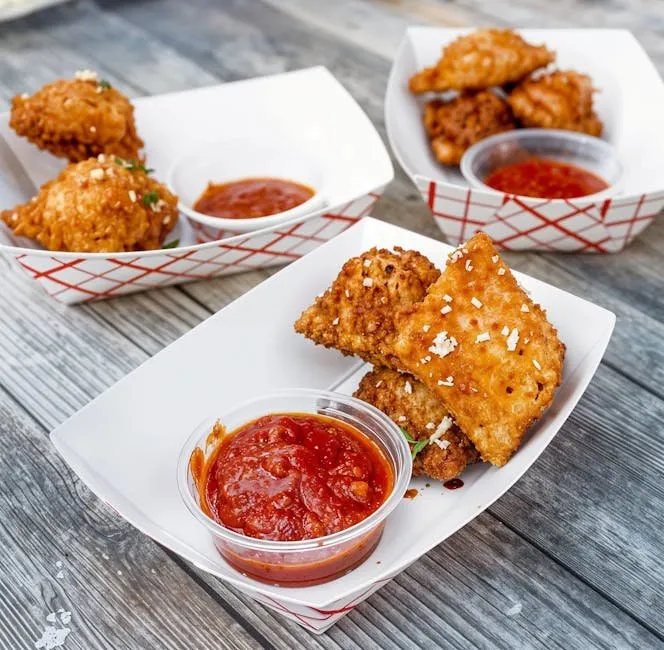 Fried Nutella Ravioli