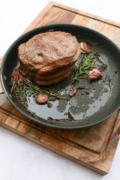 Garlic Rosemary Roasted Pork Loin