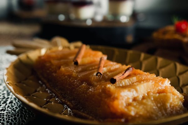 Grandpa Horatio's Caramelized Apple and Calvados Tart