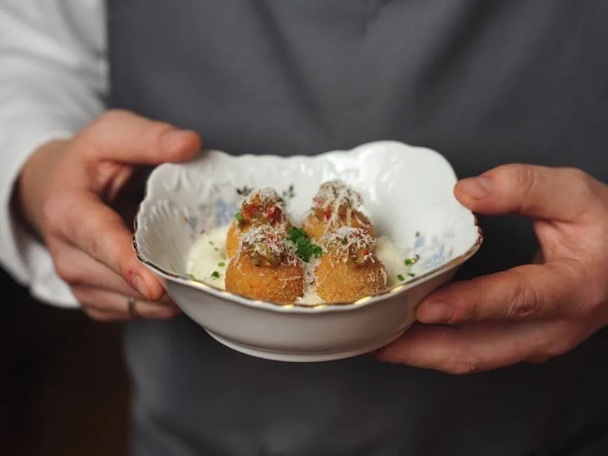 Grandpa Ignatius's Parmesan & Polenta Croquettes