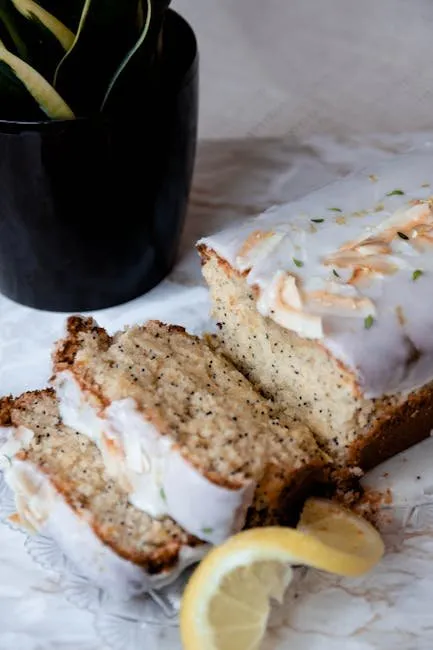 Great-Aunt Eloise's Lemon and Poppy Seed Cake with Elderflower Glaze