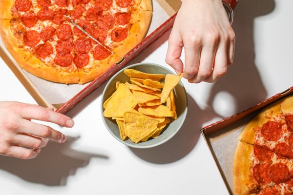 Parmesan-Crusted Pepperoni Chips
