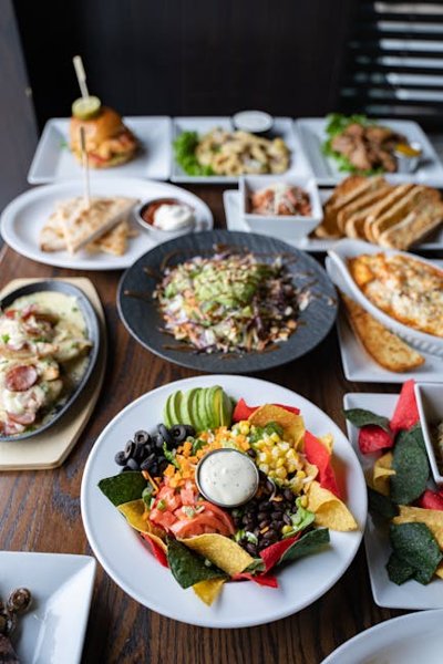 Pasta Chips Nacho Salad