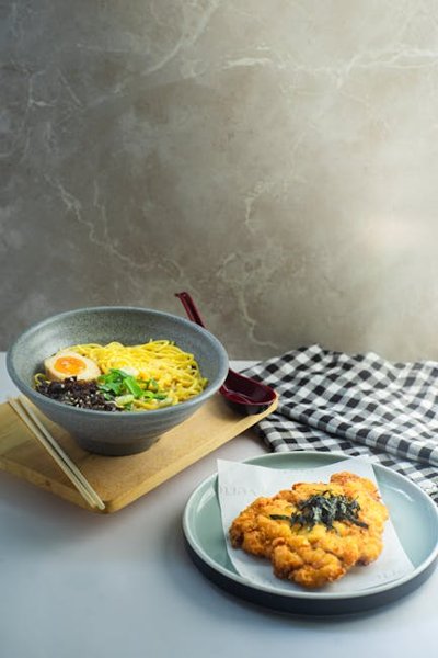 Ramen Fried Chicken Bites