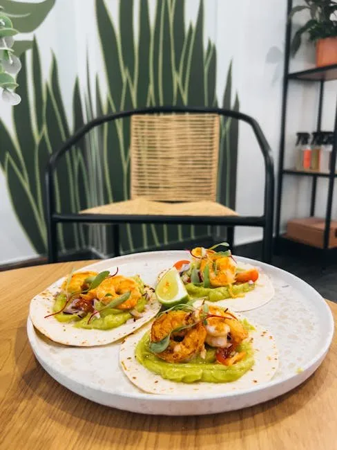 Spicy Shrimp Tacos with Mango Salsa