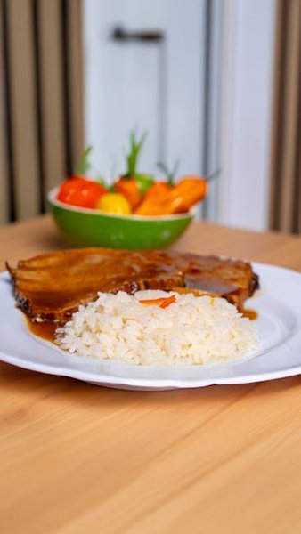 Tomato Gravy over Rice