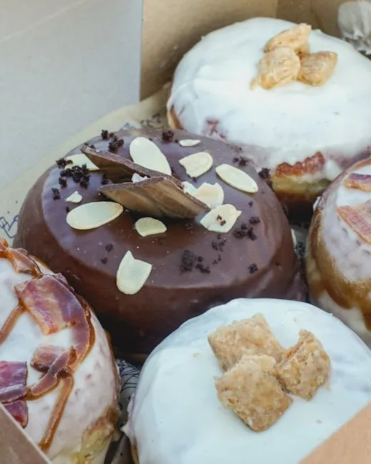 Vermont Maple Bacon Donuts
