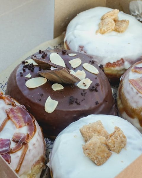 Vermont Maple Bacon Donuts