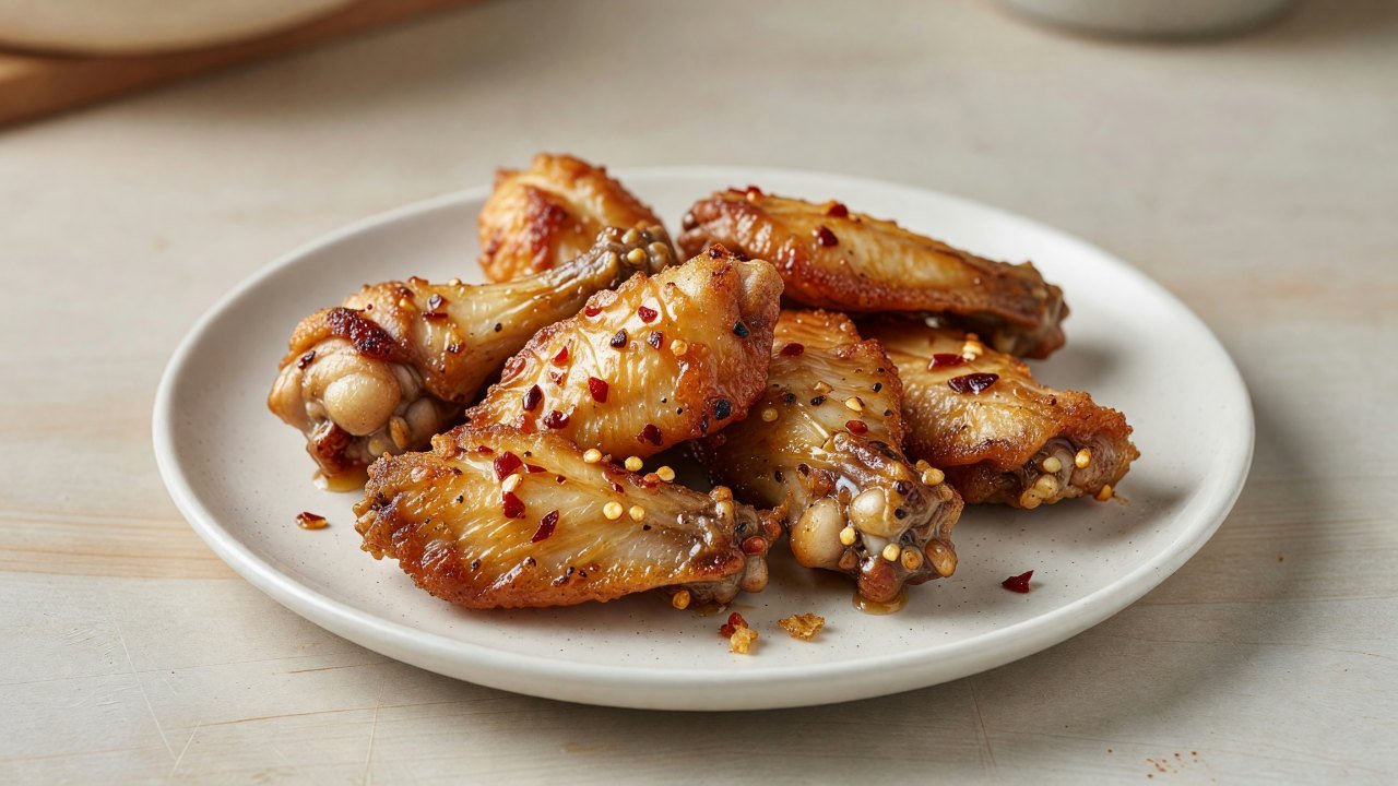 Air-Fryer Hot Honey Wings