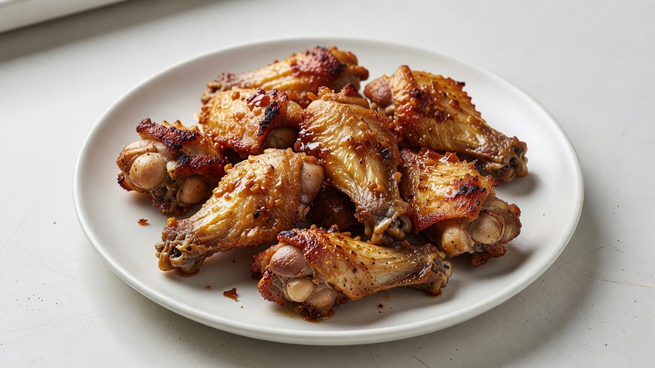 Air-Fryer Maple Chipotle Wings