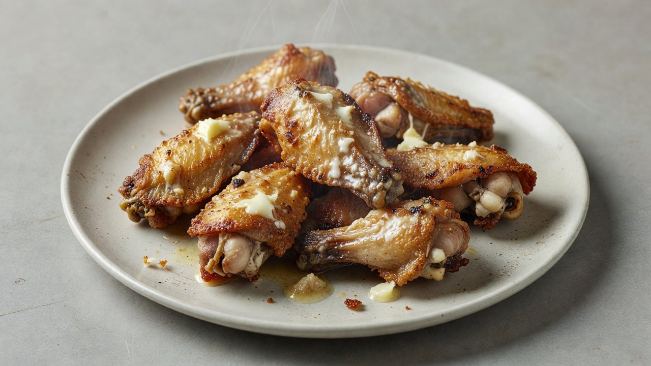 Air-Fryer Miso Butter Wings