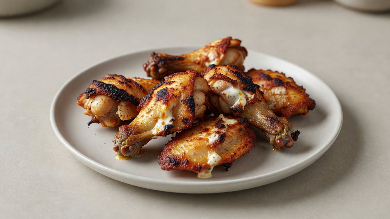 Air-Fryer Tandoori Wings