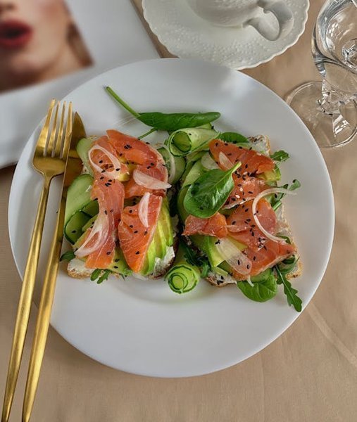 Alaska Smoked Salmon Breakfast Toast