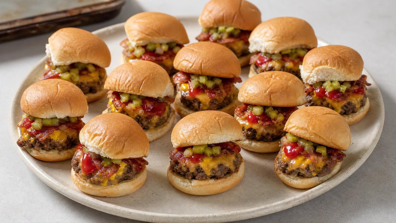 Bacon Cheeseburger Bites