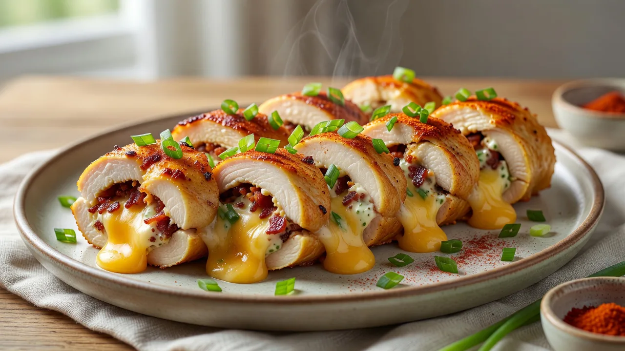 Bacon Ranch Chicken Roll Ups