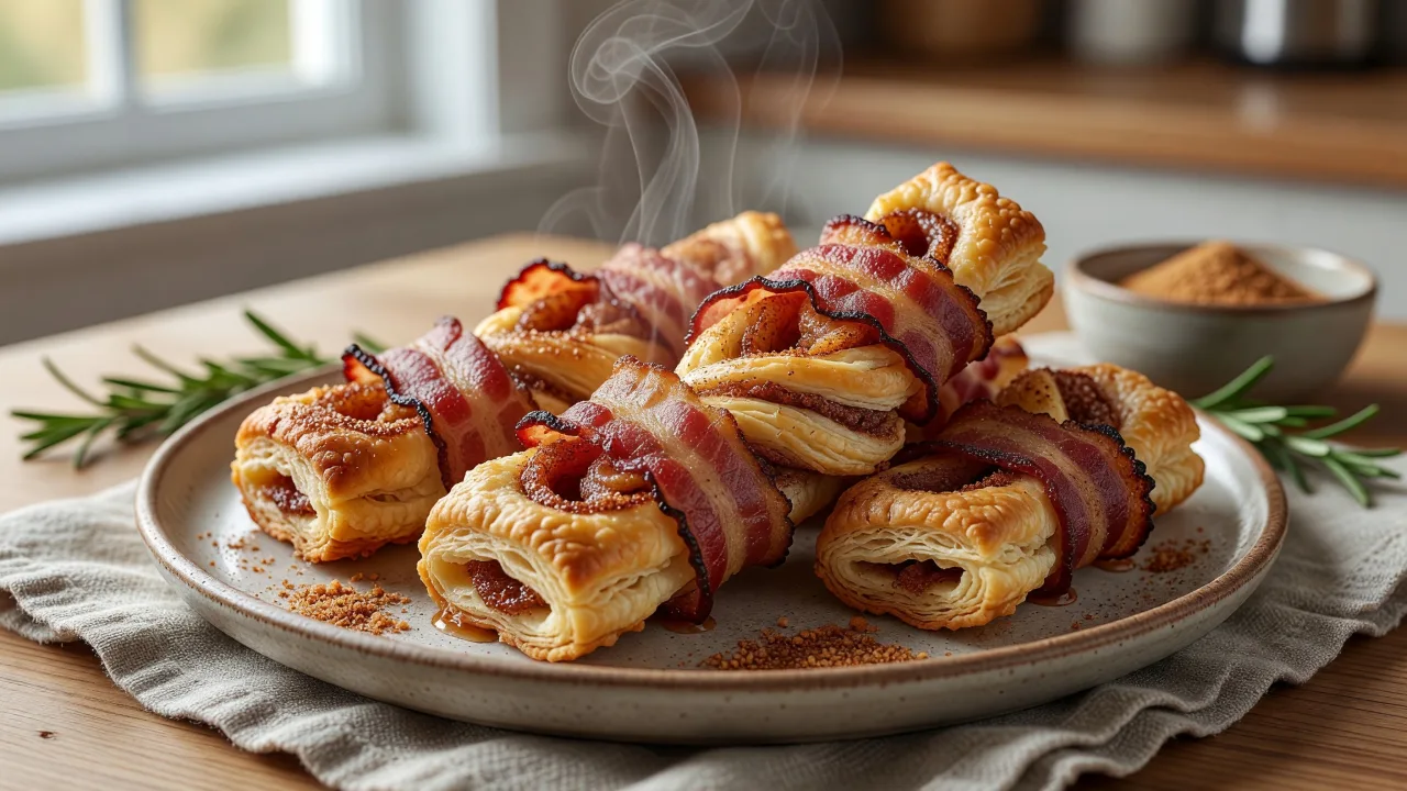 Bacon-Wrapped Cinnamon Twists