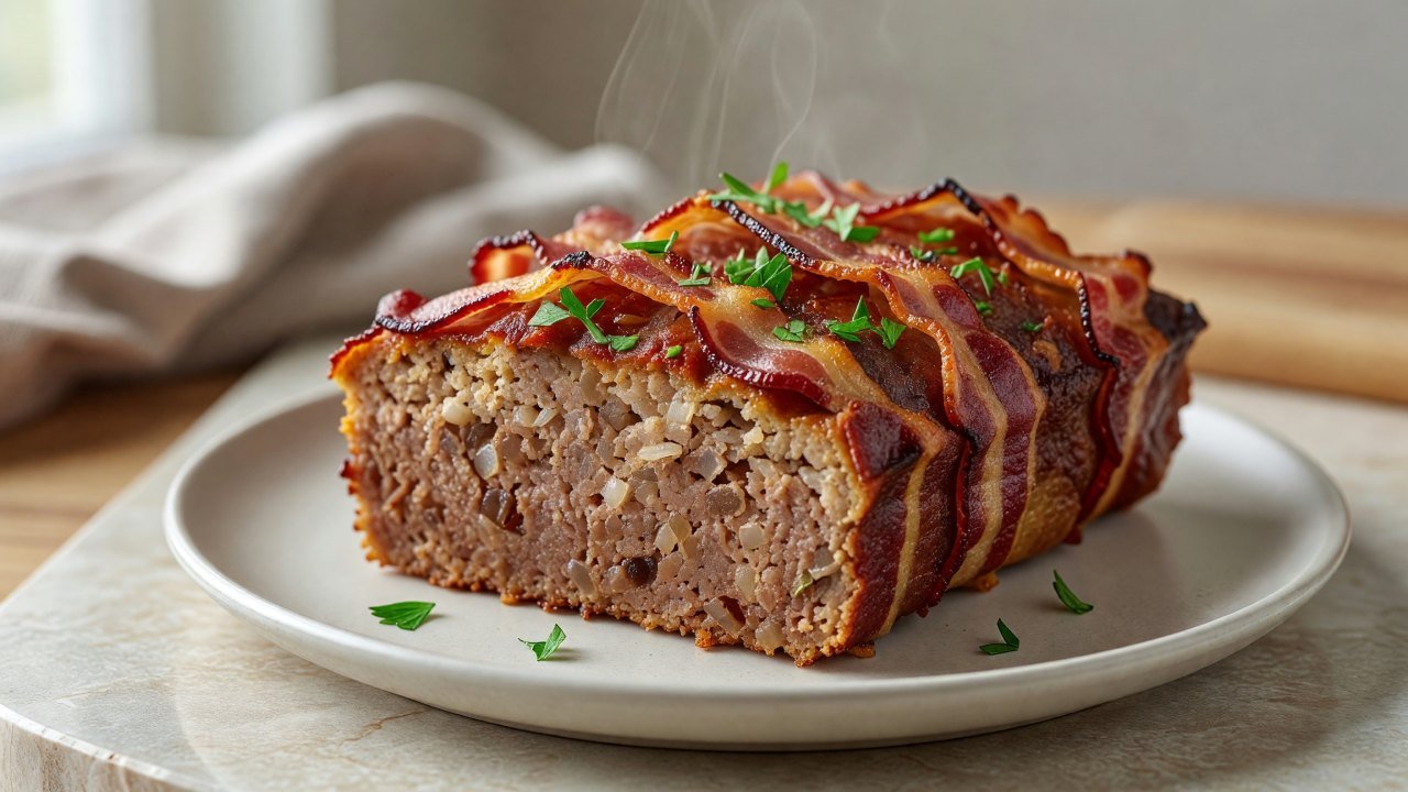 Bacon Wrapped Meatloaf