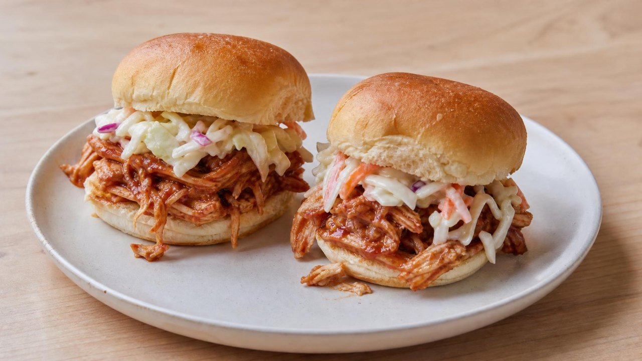 BBQ Chicken Sliders
