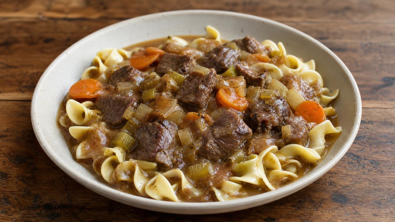Beef and Noodles