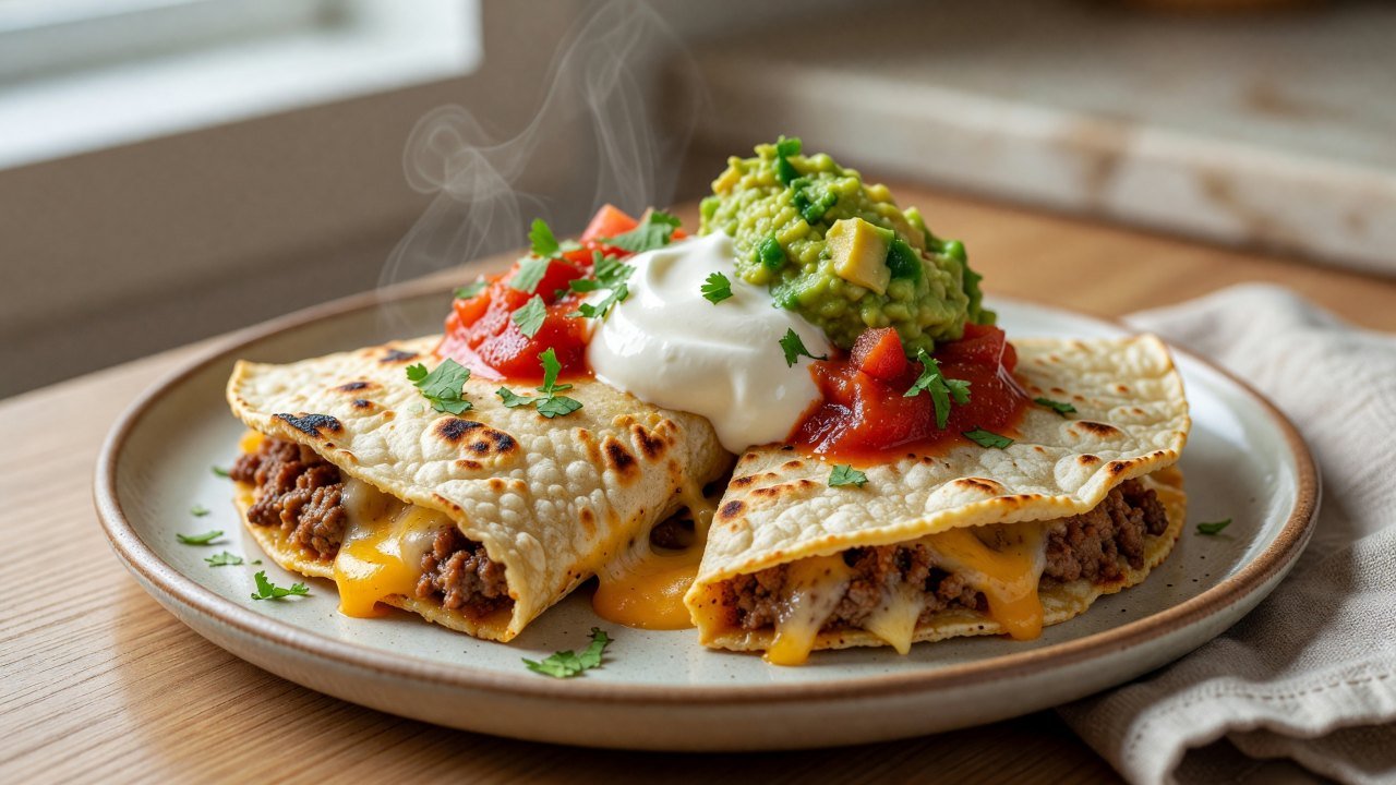 Beef Chimichangas