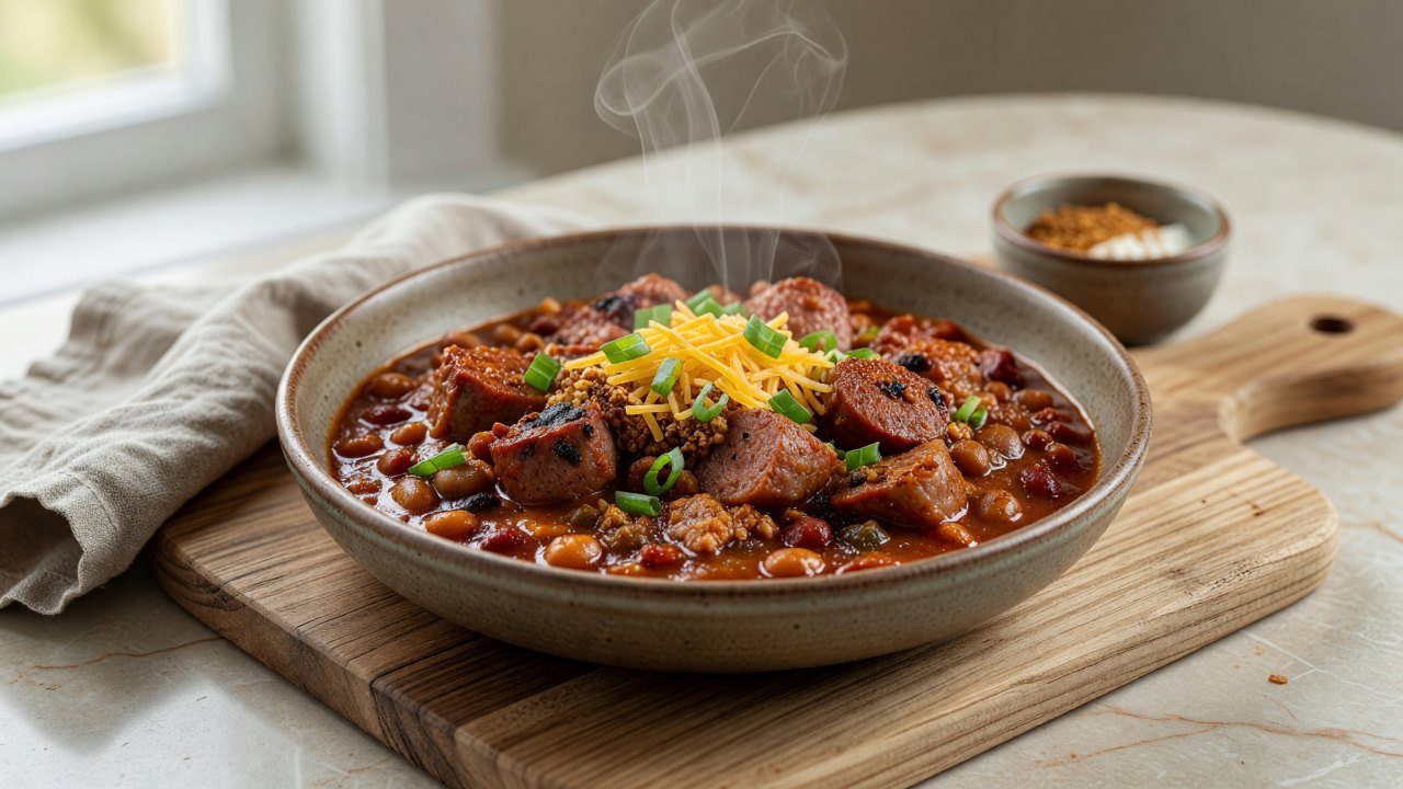 Beer Brat Chili