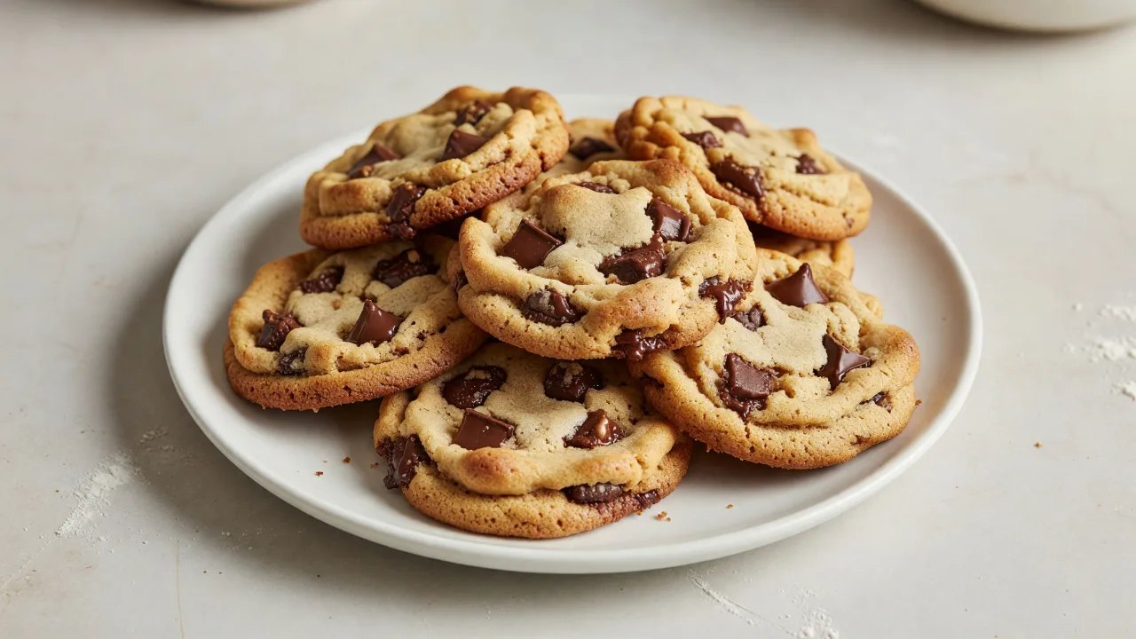 Classic Brown Butter Chocolate Chunk Cookies