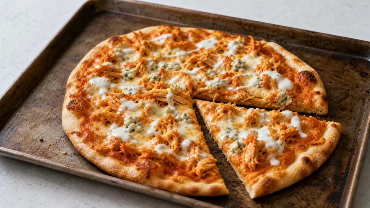 Classic Buffalo Chicken Pizza