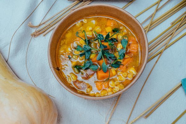 Buffalo Corn Stew