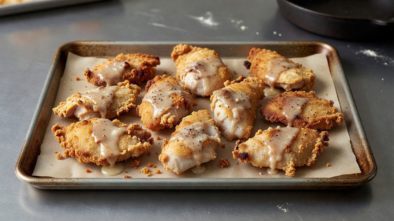 Buttermilk Chicken-Fried Chicken