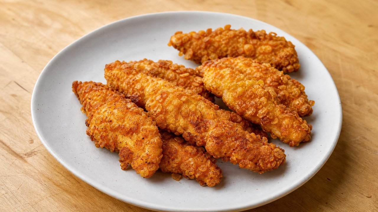 Cereal-Coated Chicken Tenders