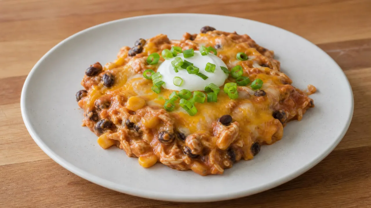 Classic Chicken Enchilada Dip