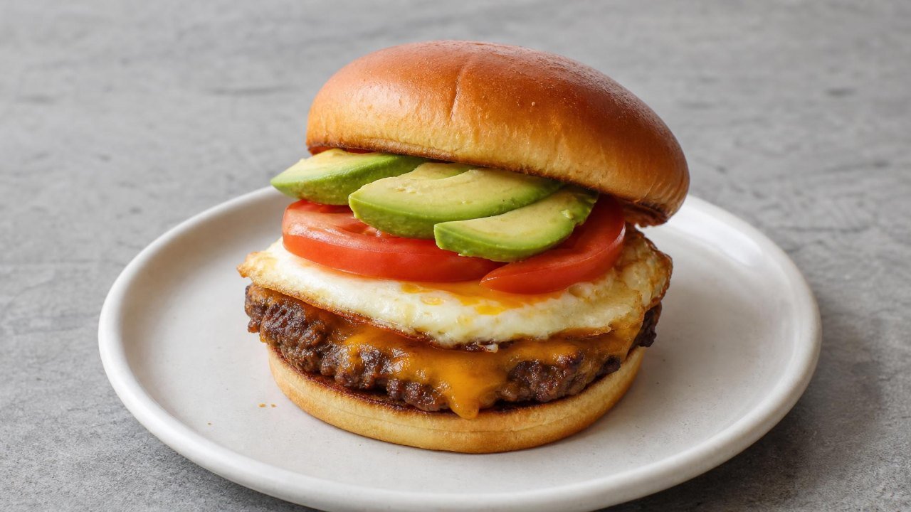 Chorizo Breakfast Burger