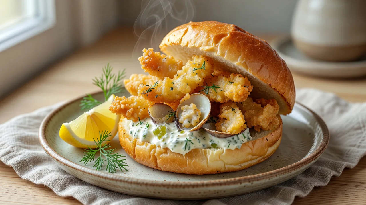 Connecticut Clam Strip Roll