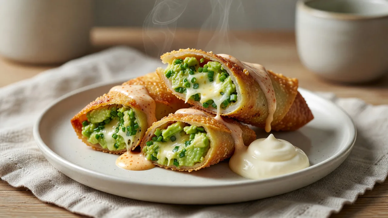 Copycat Cheesecake Factory Avocado Eggrolls