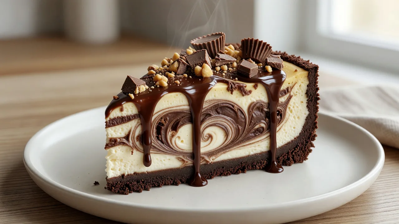 Copycat Cheesecake Factory Peanut Butter Cup Fudge Ripple (Standard)