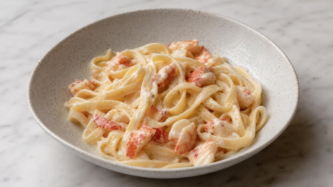 Copycat Red Lobster Creamy Lobster Alfredo