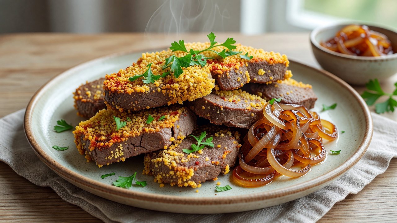 Cornmeal Crusted Liver preview