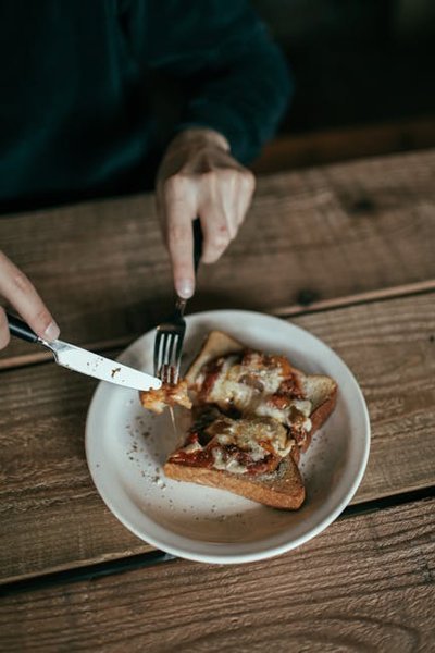 Cottage Cheese Pizza Toast