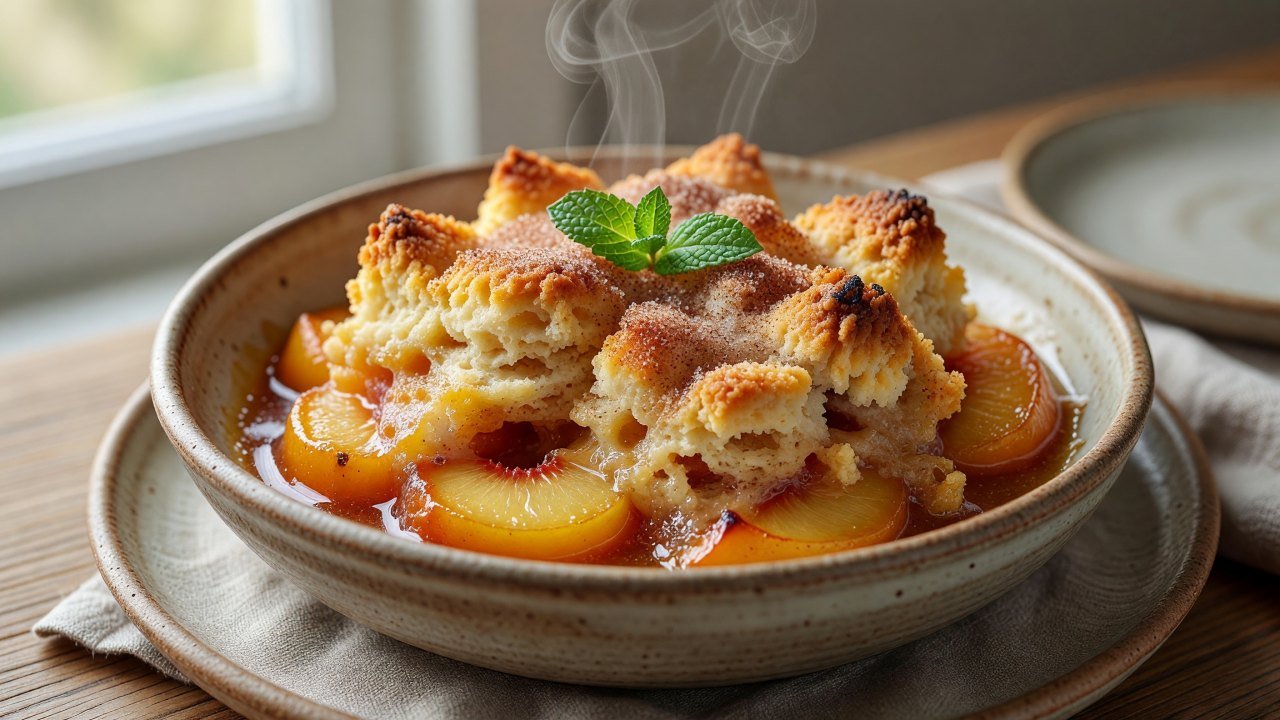 Cracker Barrel Peach Cobbler