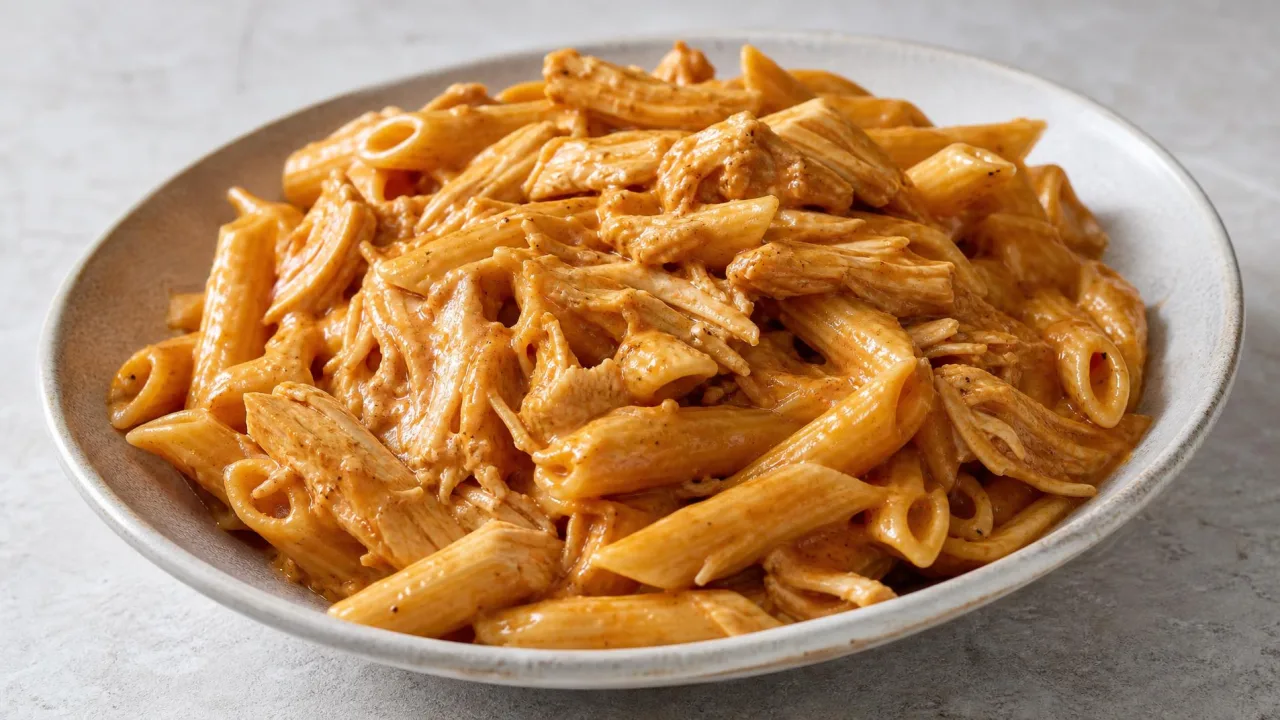 Creamy BBQ Chicken Pasta