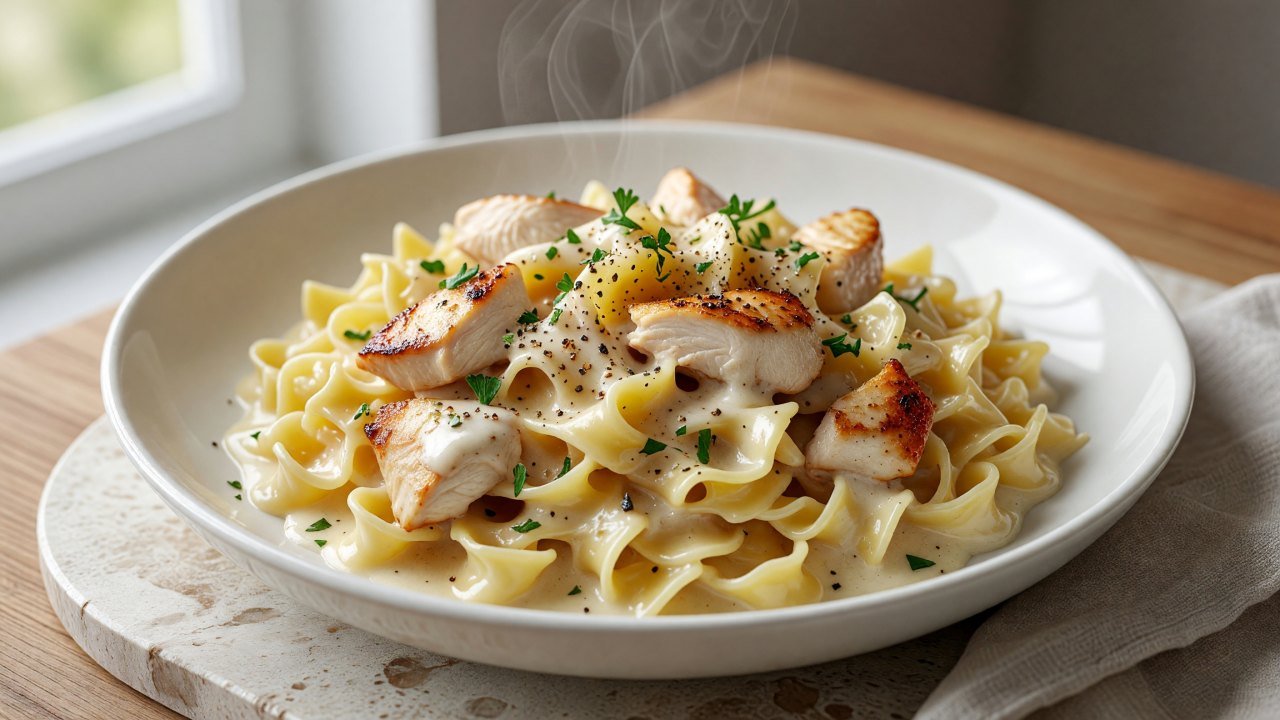 Creamy Chicken and Noodles
