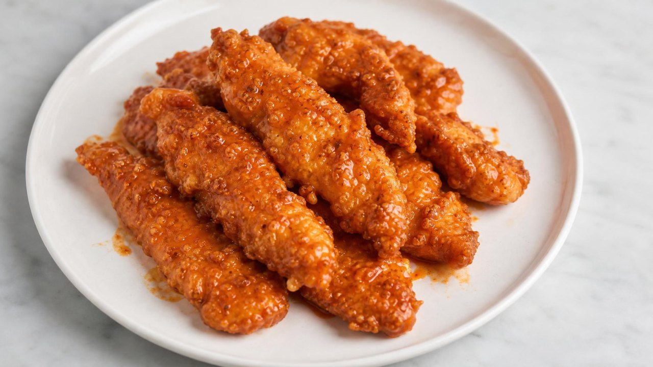Creamy Sriracha Chicken Tenders